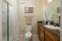 Modern Bathroom with Walk In Shower at Abberly Village Apartments in West Columbia, SC