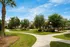 Lush Courtyard at Abberly Pointe Apartments in Beaufort, SC