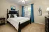 Bedroom with Large Window and 2-inch Plantation Blinds at Abberly Woods Apartments in Charlotte, NC
