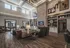Large Clubhouse With Ample Sitting And Television at Abberly CenterPointe Apartments in Midlothian, VA