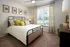 Bedroom with cozy at Abberly Market Point Apartments in Greenville, SC