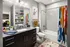 Modern bathroom with sleek fixtures and a spacious shower at Abberly Noda Vista Apartments in Charlotte, NC