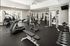 Modern Fitness Center with Free Weights at Abberly Green Apartments in Mooresville, NC