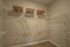 A spacious walk-in closet featuring wire shelving at Abberly Alston Apartments in Cary, NC