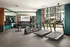 Fully-equipped gym featuring treadmills and other exercise equipment at Abberly Foundry Apartments in Nashville, TN