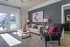 Modern Living Room at Abberly Square Apartments in Waldorf, MD