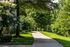 Walkway with Greenery Aerial View of Property at Abberly Crest Apartments in Lexington Park, MD