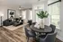 Eating Area Living room at Abberly Commons Apartments in Charlotte, NC
