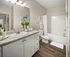 Bathroom at Abberly Grove Apartments in Raleigh, NC