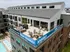 Aerial View of Rooftop Lounge Area at Abberly Riverwalk Apartments in Nashville, TN