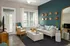 Living Room with Large Window at Abberly Solaire Apartments in Garner, NC