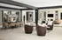 Multi-purpose social spaces and niches at Abberly Solaire Apartments in Garner, NC