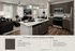 Elegant open-concept kitchen and living area with stylish slate cabinets, modern appliances, and inviting hardwood floors. Includes two cabinet options for personalized design.