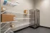 Resident package room with cold storage and package shelving at Abberly Commons in Charlotte, NC.