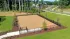 Fenced dog park for residents and pets at Abberly Commons in Charlotte, NC.
