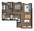 2x2C Floorplan Top