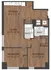 Inviting 2-bedroom floor plan featuring an open kitchen and living area, two bathrooms, and in-unit laundry space.