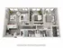 Modern interior 3D floor plan of a two-bedroom, two-bathroom apartment featuring an open-concept living and dining area, a sleek kitchen with bar seating, and ample natural light from large windows.