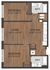 TheBloomatBraddock - Two Bedroom Floorplan