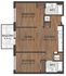 TheBloomatBraddock - Two-Bedroom Floorplan