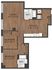TheBloomatBraddock - Two-Bedroom Floorplan