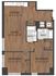 TheBloomatBraddock - Two-Bedroom Floorplan