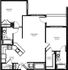The Station at Potomac - Two-Bedroom Floorplan