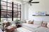 Factory Windows living room with beltline views
