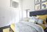 Courtyard Bedroom Yellow Bed