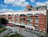 Exterior arial view of factory windows