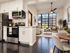 Renovated Factory Windows Living Room