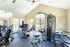Modern fitness center with state-of-the-art gym equipment, large windows, and abundant natural light, perfect for an invigorating workout experience.