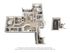 Luxurious 3D floor plan featuring 3 spacious bedrooms, modern kitchen with dining area, cozy living room, balcony, and convenient garage space.