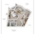 Barrington 3D floor plan featuring one bedroom, open dining and living room, chef&rsquo;s kitchen, dual access patio, and roomy walk-in closet in 700 sq ft.