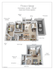 Provence Garage floor plan showcasing 3 spacious bedrooms, luxurious two baths, open-concept living area with balcony, private garage, and modern kitchen layout in 1,339 sq ft.
