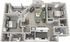 Charming 3D apartment floor plan showcasing 2 bedrooms, a cozy living room with a fireplace, modern kitchen, and private balcony, perfect for stylish city living.