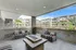 outside patio overlooking pool