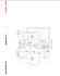 Stuart House second-level floor plan featuring 3 bedrooms, 2 bathrooms, and a spacious hallway in Berkeley, CA.