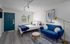 Furnished studio apartment.