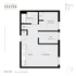 1 Bed 1 Bath + Den -D _ 590 SF