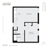 1 Bed 1 Bath -A _ 576 SF
