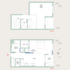 Elegant 2-level floor plan featuring a double height ceiling, spacious living area, private terrace, and modern kitchen.