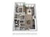 Modern 3D floor plan showcasing a cozy 1-bedroom apartment with an open-concept living room, stylish kitchen, and well-designed bathroom.