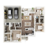SM Verbena 3D Floorplan