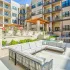 Outdoor courtyard with ample seating