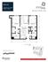 Beta 15 floor plan showcasing a spacious 2-bedroom, 2-bath layout with an integrated kitchen, living, and dining area, totaling 1,132 sq ft at 2000 Penn.