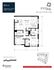 Modern Beta 4 floor plan featuring 2 spacious bedrooms, 2 baths, a sleek kitchen, and an inviting living area totaling 1,054 sq ft.