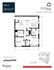 Sophisticated floor plan for Beta 5 featuring 2 bedrooms and 2 bathrooms, with a spacious living and dining area, and a modern kitchen, encompassing 1,079 sq ft.