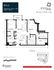 Chic floor plan illustrating a spacious 2 bedroom, 2 bath apartment with a den, open living area, and inviting kitchen space, totaling 1,356 sq ft.