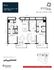 Elegant PH 4 floor plan with 2 bedrooms, 2 baths, and a den. Features a spacious living area, modern kitchen, and two balconies. Total area of 1,386 sq ft offering luxurious and comfortable living.